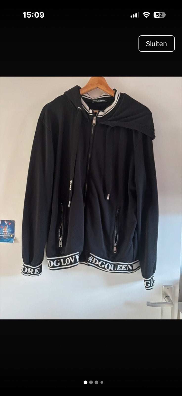 Dolce & Gabbana Zwart Vest Maat 38, Ophalen of Verzenden, Gedragen, Maat 38/40 (M), Zwart