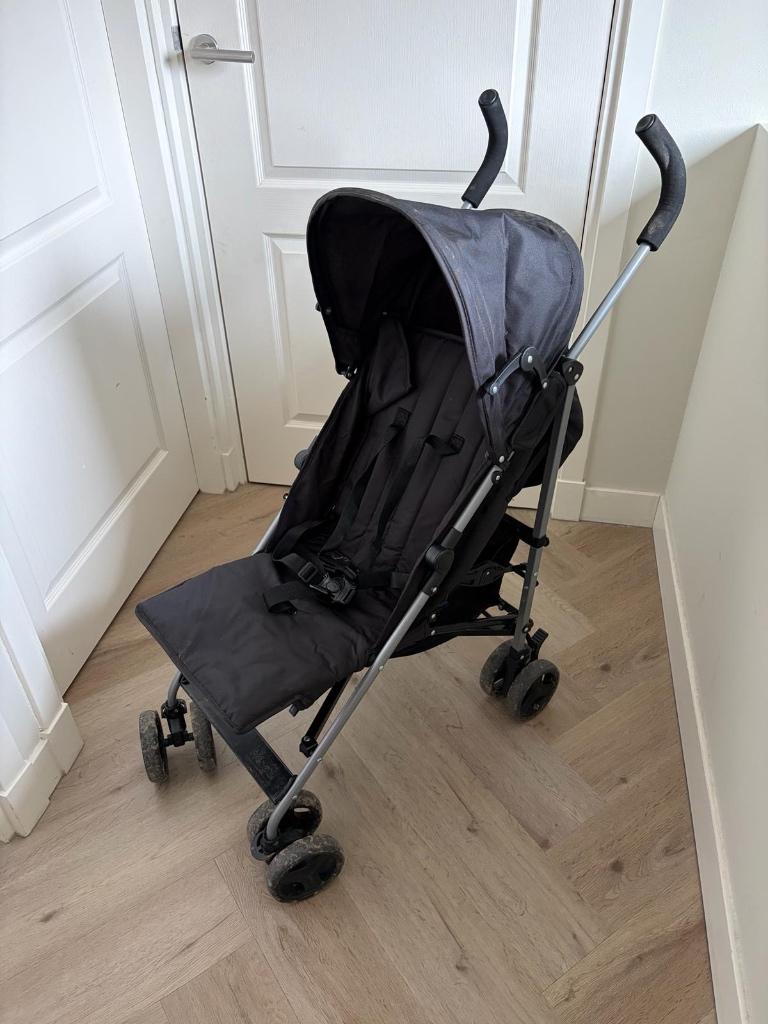 Prenatal buggy zwart, Ophalen, Zo goed als nieuw, Overige merken, Verstelbare rugleuning