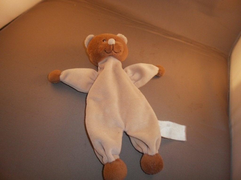 Evora knuffel beer/kat/konijn/hond 2 kleurig bruin vintage, Overige typen, Ophalen of Verzenden, Zo goed als nieuw, Wasbaar
