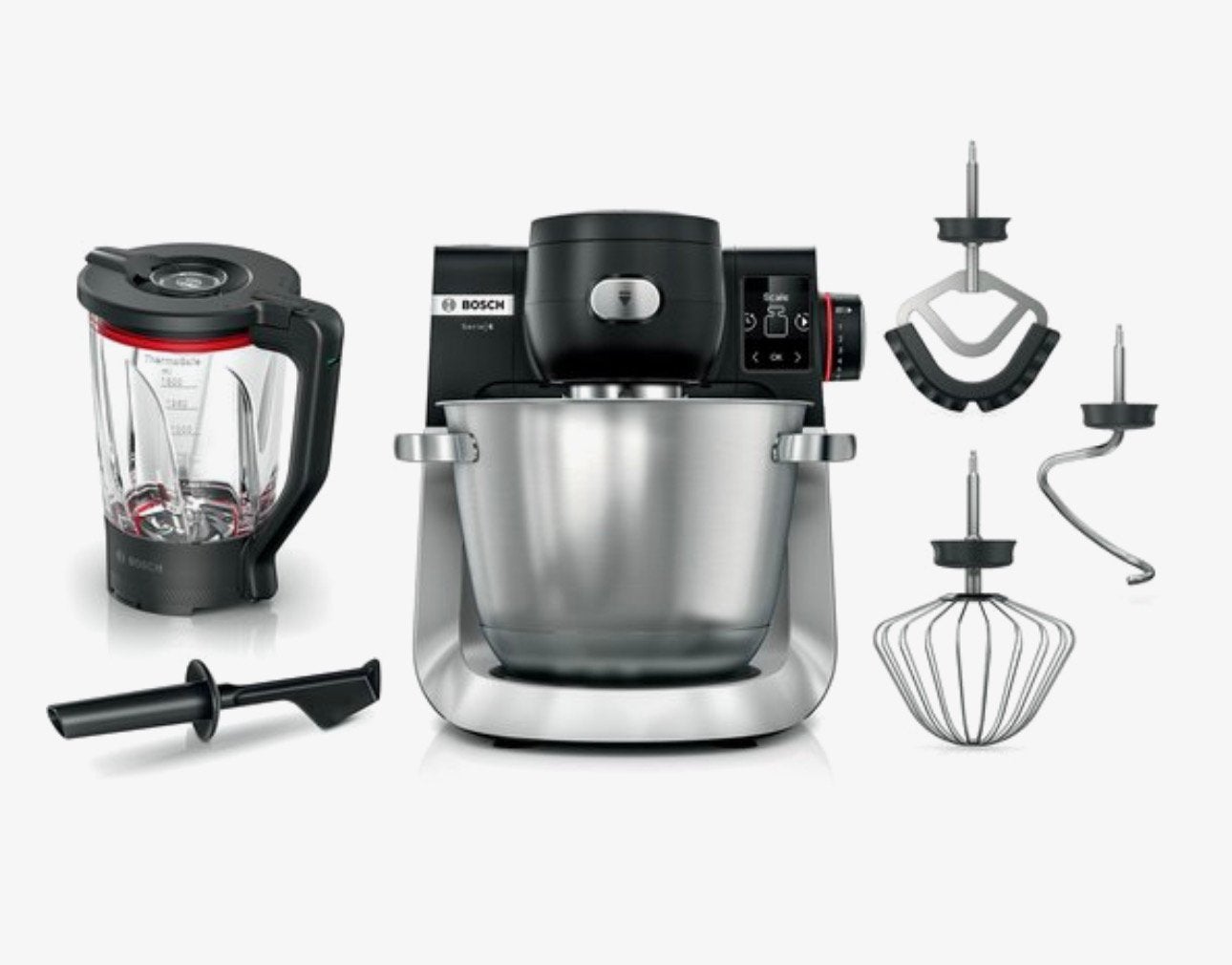 Nieuw Bosch MUMS6ZS17 Keukenmachine 1600 W 5,5 |, 4 liter of meer, Ophalen of Verzenden, Nieuw, 3 snelheden of meer