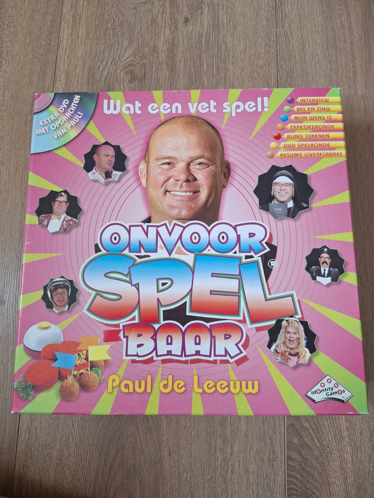 Onvoorspelbaar - Het spel van Paul de Leeuw, Vijf spelers of meer, Ophalen of Verzenden, Zo goed als nieuw, Identity Games