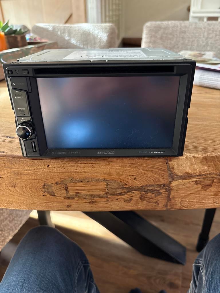 Kenwood DNX4150BT autoradio met navigatie, Auto diversen, Autoradio's, Ophalen of Verzenden, Gebruikt