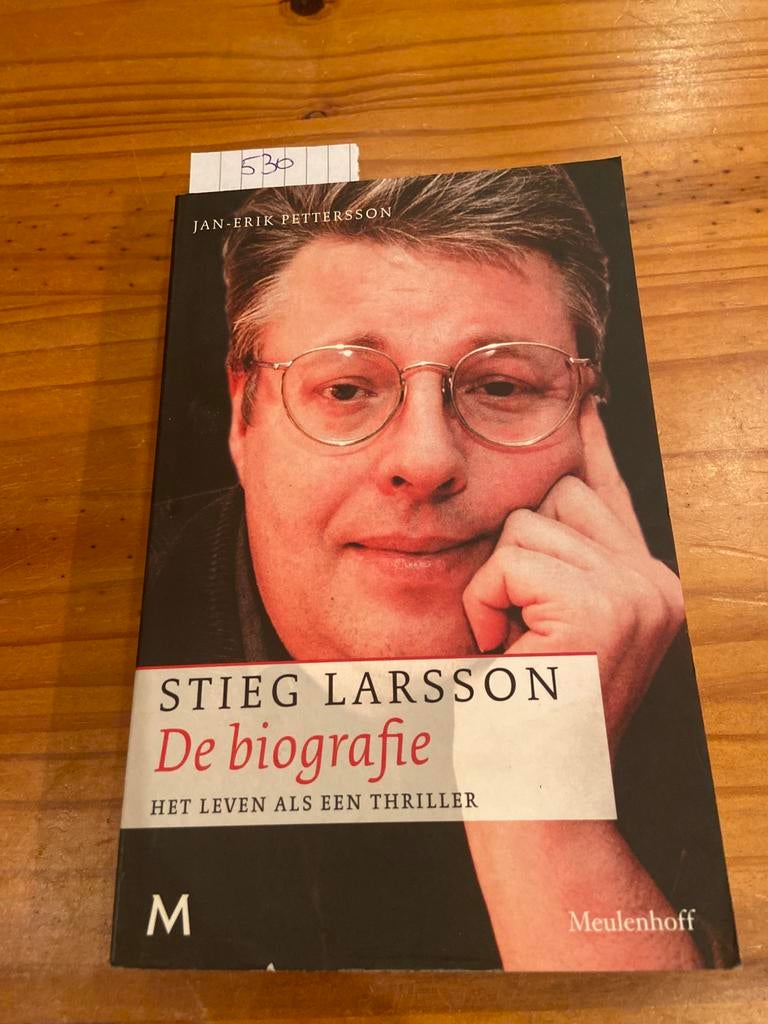 Stieg Larsson Jan Erik Petterson, Ophalen of Verzenden, Zo goed als nieuw, Overige