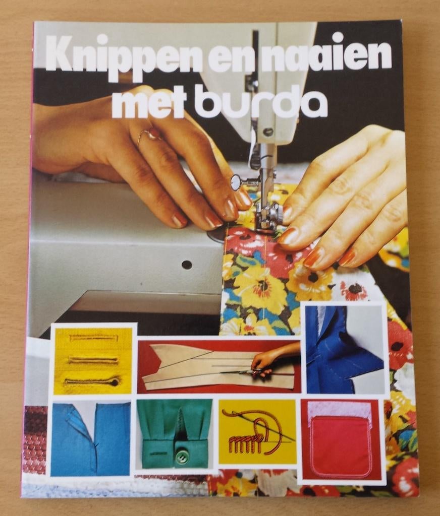 Knippen en Naaien met Burda - 1990, Gebruikt, Overige typen, Ophalen of Verzenden, Burda