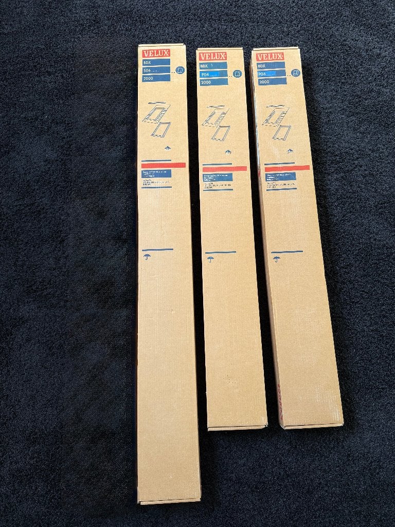 Velux ISOLATIEFRAME BDX (INCL. BFX) SK06 / S06 / PK04 / P04, 80 tot 120 cm, 80 tot 120 cm, Nieuw, Ophalen of Verzenden