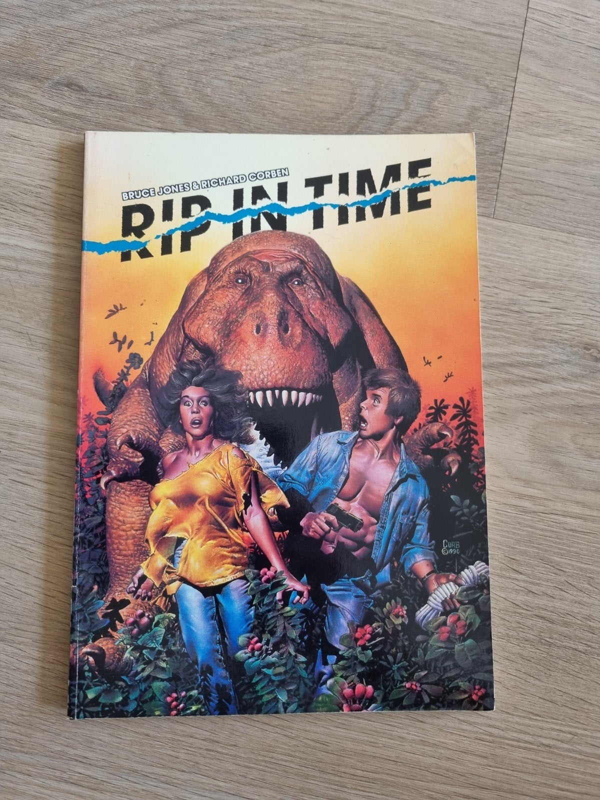 Rip in Time - Bruce Jones & Richard Corben stripboek, Eén comic, Ophalen of Verzenden, Gelezen, Amerika