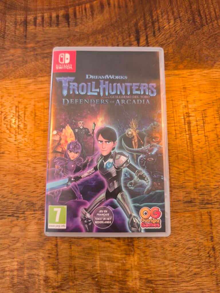 Trollhunters defenders of arcadia Nintendo Switch, Avontuur en Actie, 2 spelers, Ophalen of Verzenden, Zo goed als nieuw