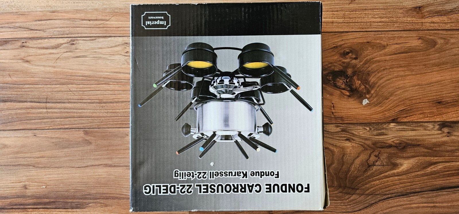 Imperial Fondue Carrousel 22-delig, Ophalen of Verzenden, Nieuw, Brander, Fondueset