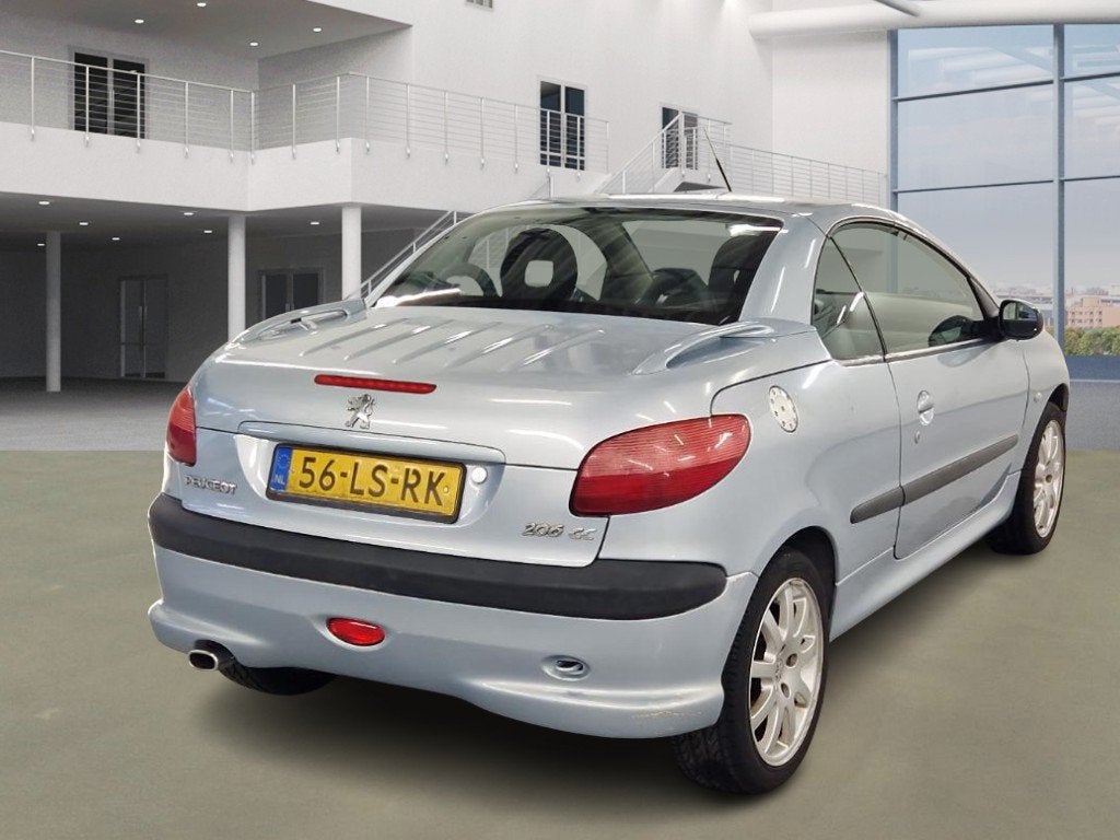 Peugeot 206 CC 2.0-16V, Auto's, Peugeot, 136 pk, Gebruikt, 4 cilinders, Cabriolet