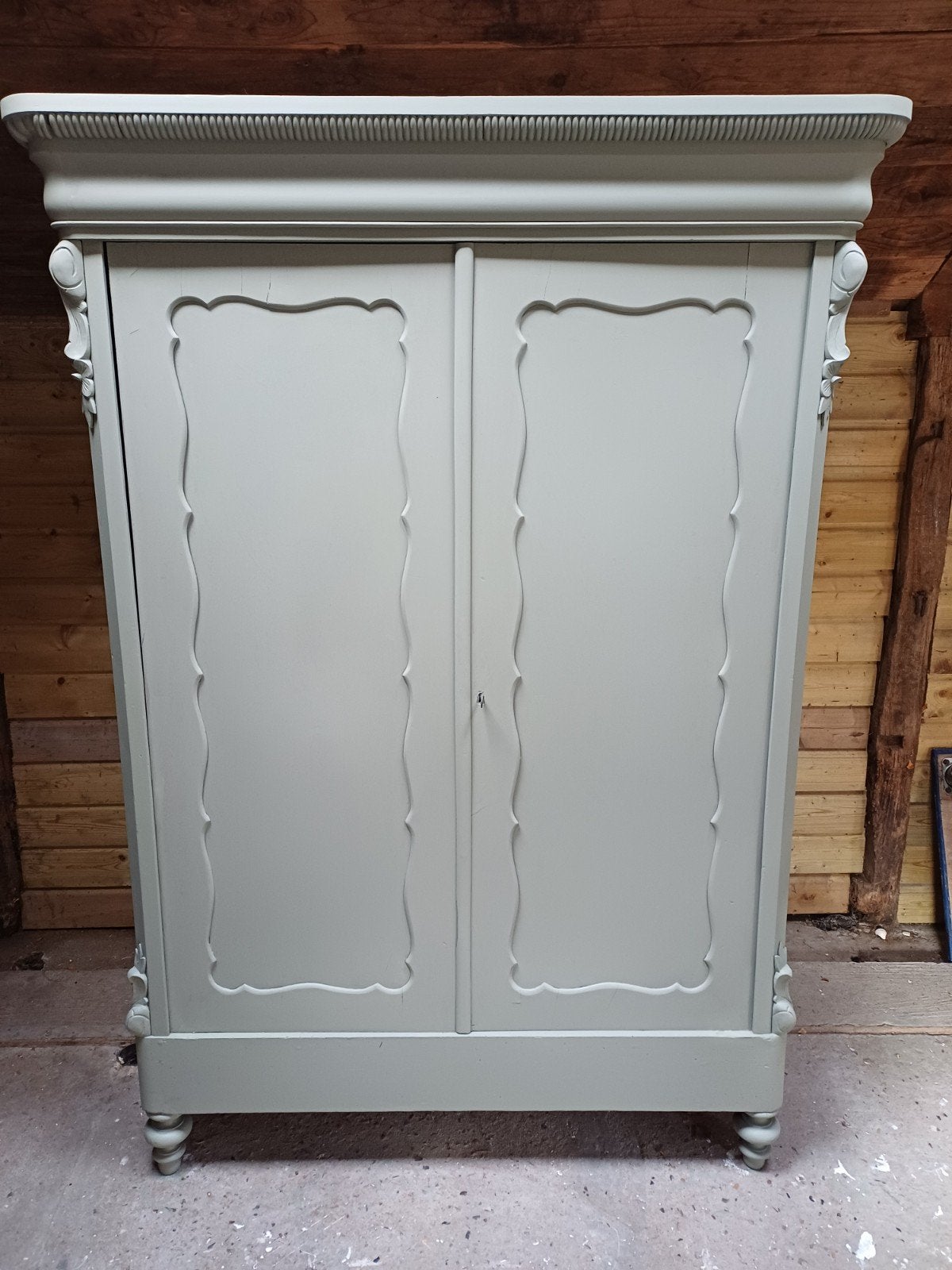 Antiek Brocante Biedermeier meidenkast., Ophalen