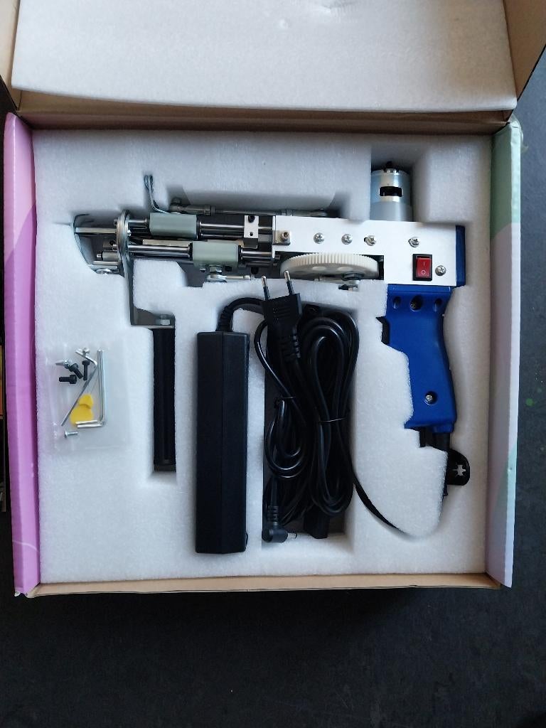 NIEUW: Tufting gun (cut pile) – complete set, Ophalen, Nieuw, Gereedschap of Toebehoren