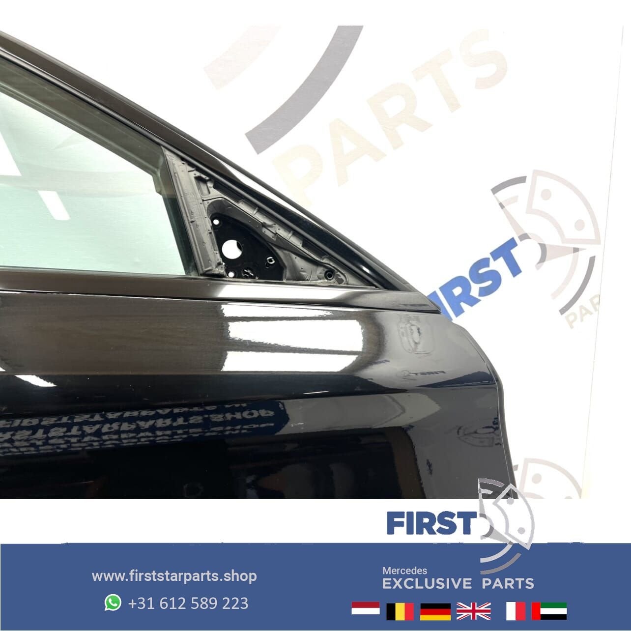 W156 deur RECHTS COMPLEET PORTIER Mercedes GLA 2013-2019 ZWA, Gebruikt, -, Deur, Ophalen of Verzenden