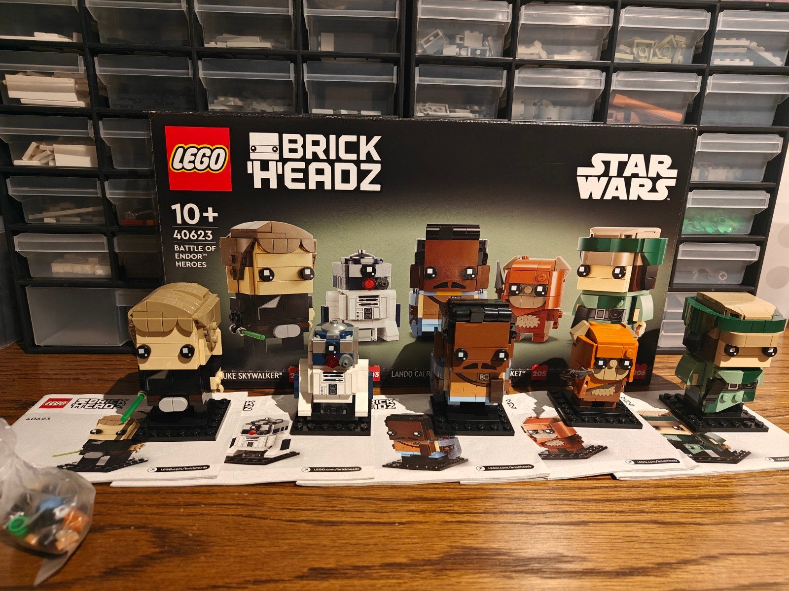 Lego Star Wars Brick Headz 40623, 40615, 40539, Ophalen, Star Wars, Lego, Zo goed als nieuw