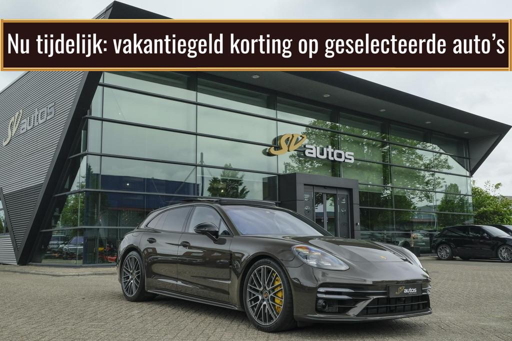 Porsche Panamera Sport Turismo 4.0 V8 Turbo S 700pk E-Hybrid, Automaat, 700 pk, Gebruikt, Bruin