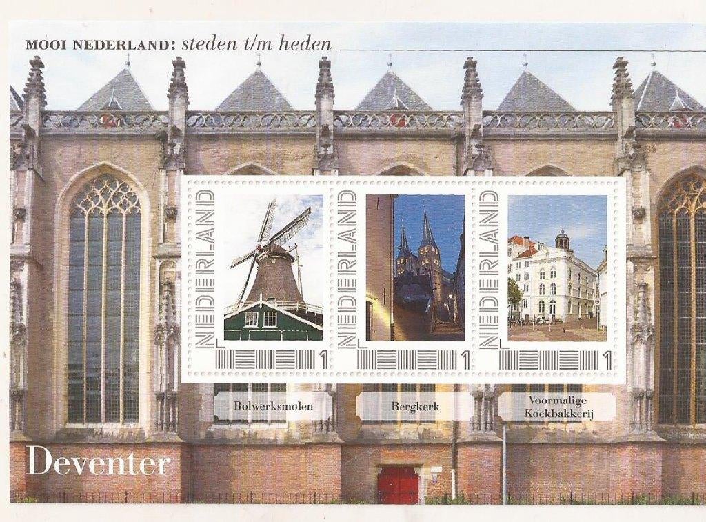 Mooi Nederland 2011 Steden tot en met heden Deventer 2, Ophalen of Verzenden, Na 1940, Postfris