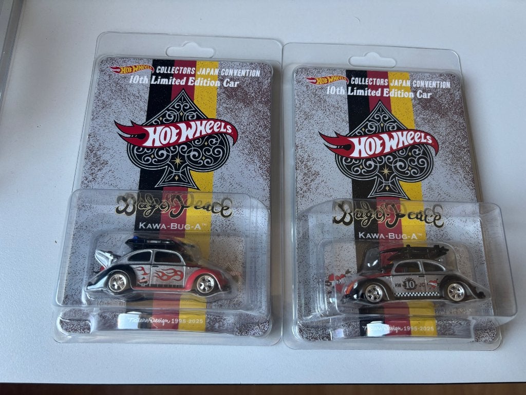 Hot wheels Japan convention kawa bugs set, Ophalen of Verzenden, Zo goed als nieuw
