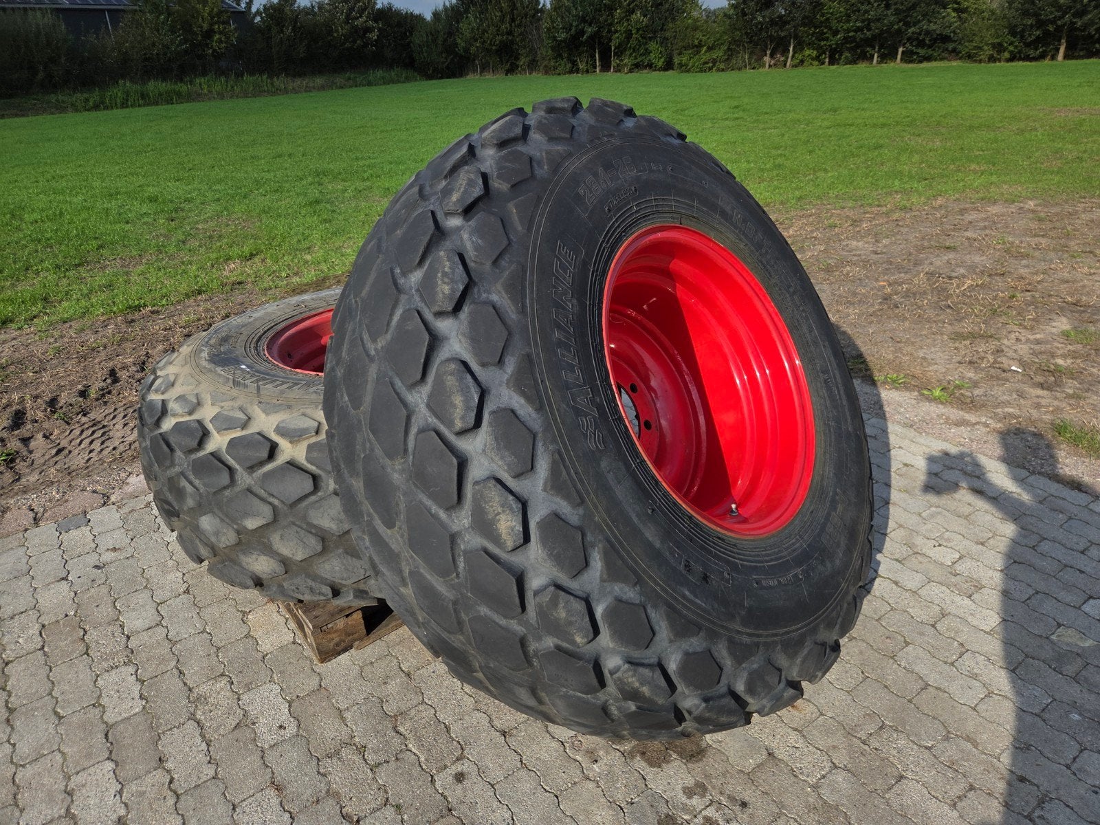 gierton wielen 8 gaats alliance 23.1-26, 100 liter of meer, Ophalen, Transportkar