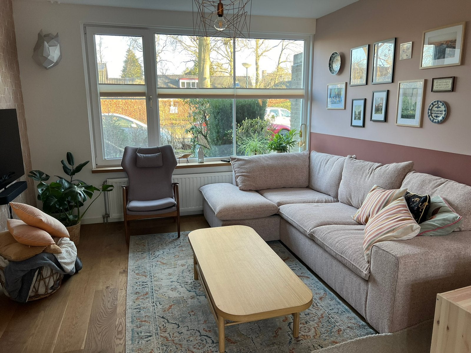 Vloerkleed ikea onsevig 160x235, Huis en Inrichting, Stoffering | Tapijten en Kleden, Ophalen, Zo goed als nieuw, Rechthoekig