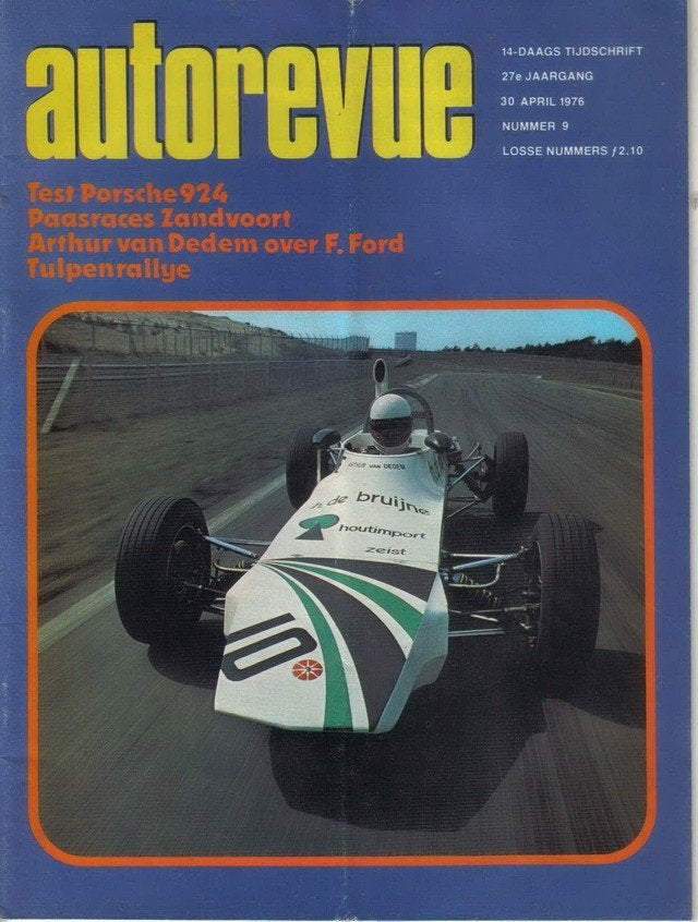 Autorevue 9 1976 : BMW 320 - Tulpenrallye - Porsche 924, Ophalen of Verzenden, Gelezen, Algemeen