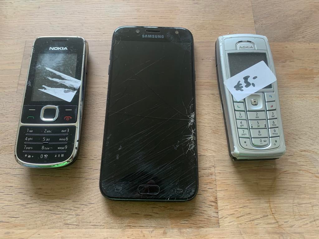 3 defecte telefoons: Samsung en Nokia's, Ophalen of Verzenden, Niet werkend
