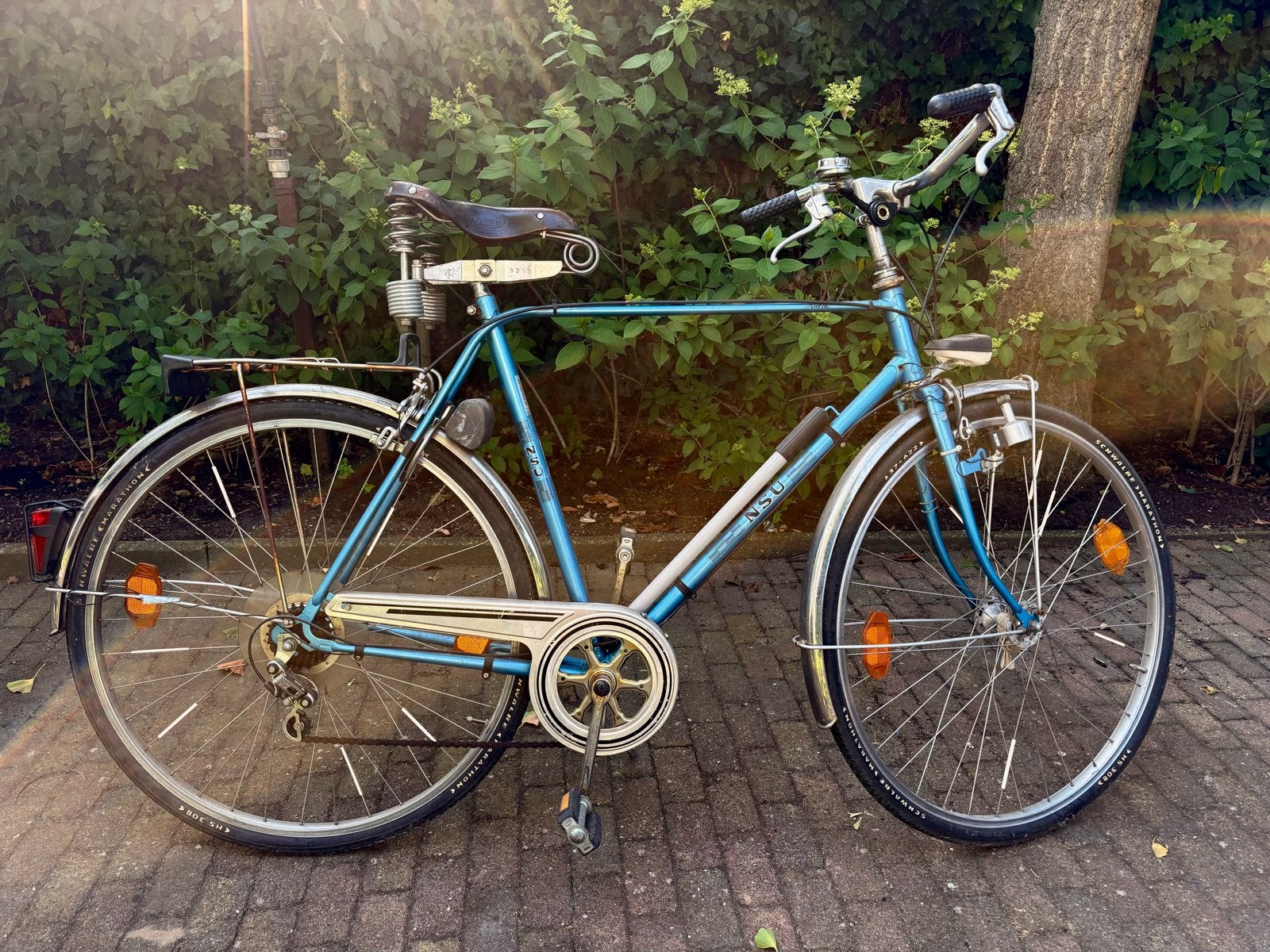 NSU Rubin herenfiets 1983 in prima conditie, Velgrem, Versnellingen, Zo goed als nieuw, Ophalen