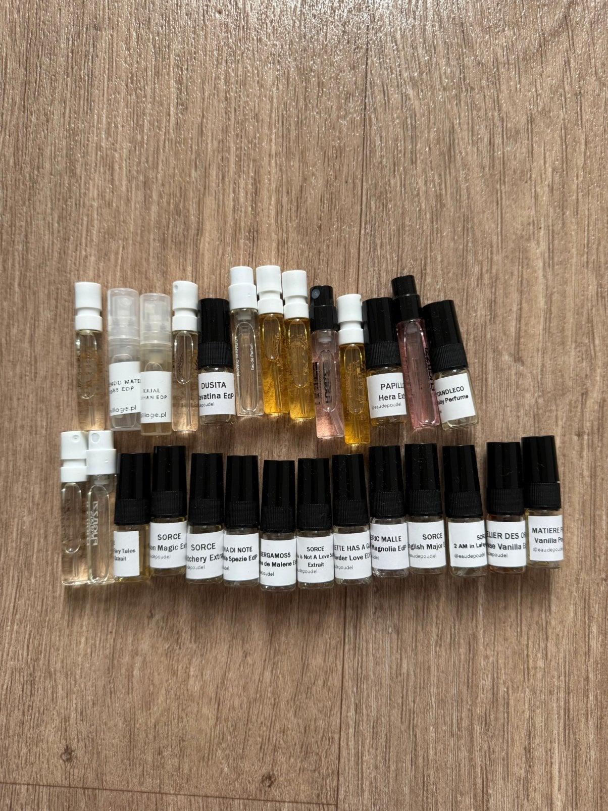 Mix van parfum minis, Sieraden, Tassen en Uiterlijk, Ophalen of Verzenden, Gebruikt