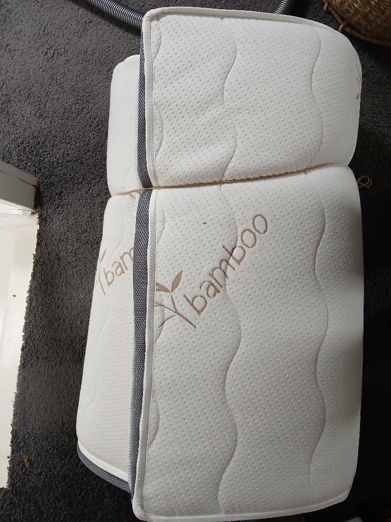 Topper voor matras, Ophalen, 90 cm, Eenpersoons, 210 cm