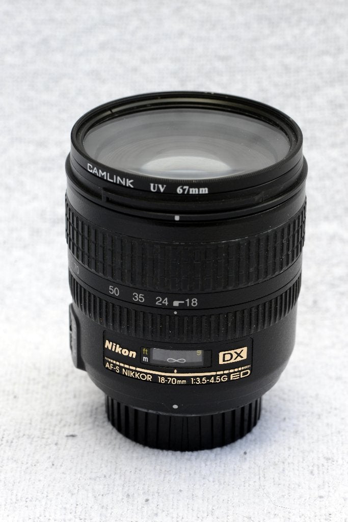 Nikon AF-S NIKKOR 18-70mm 1:3.5-4.5 G ED, Audio, Tv en Foto, Handmatige focus, Nikon, Ophalen of Verzenden, Zo goed als nieuw