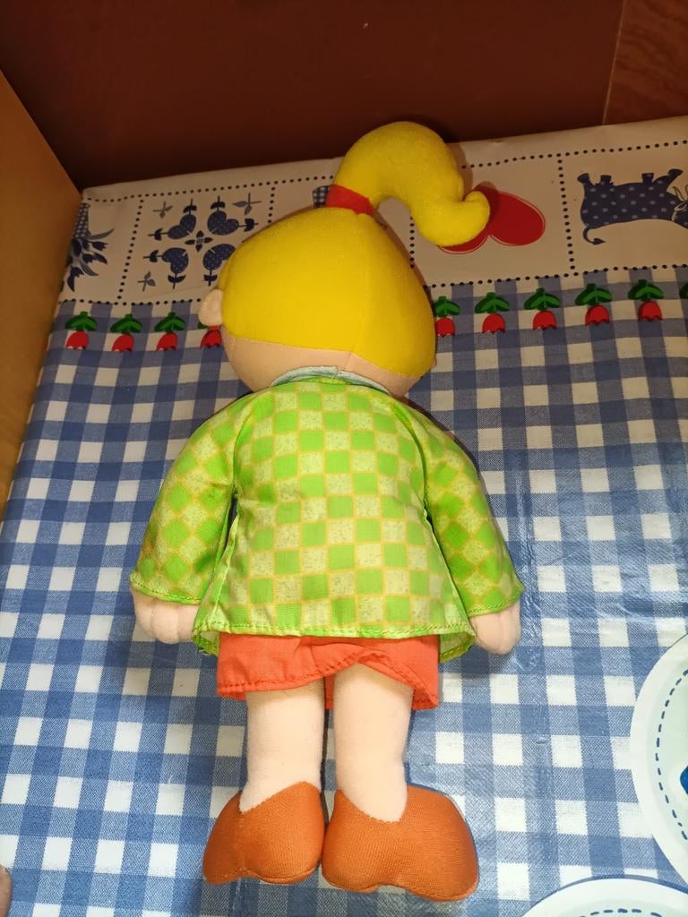 Wendy knuffel vriendin van Bob de Bouwer 30 cm groot, Kinderen en Baby's, Speelgoed | Knuffels en Pluche, Ophalen of Verzenden
