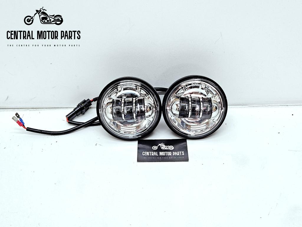 Chromen LED Passing Lights, Motoren, Niet ingevuld, Gebruikt, Niet ingevuld, Ophalen of Verzenden