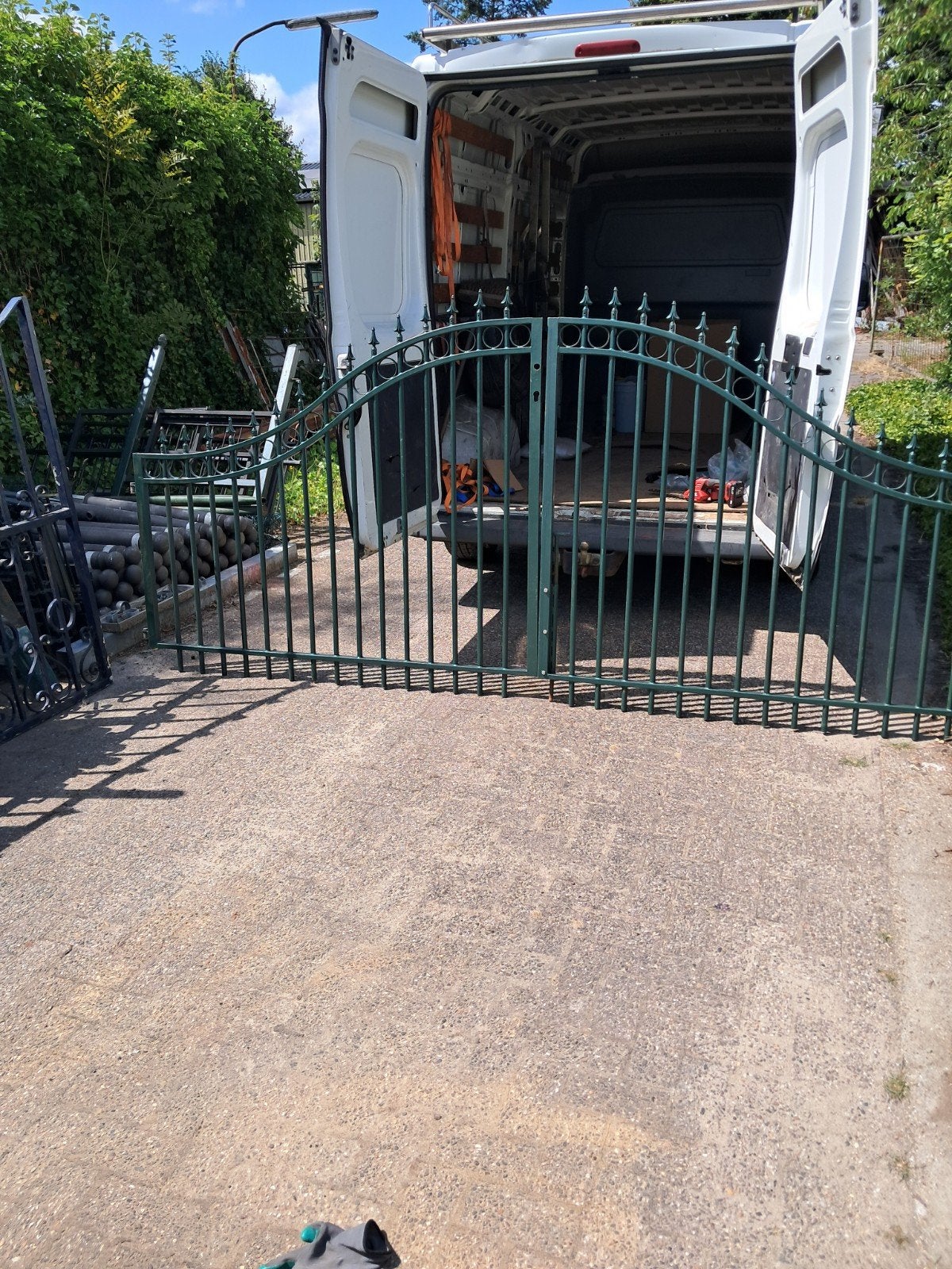 Sierpoort, Tuin en Terras, Ophalen, IJzer