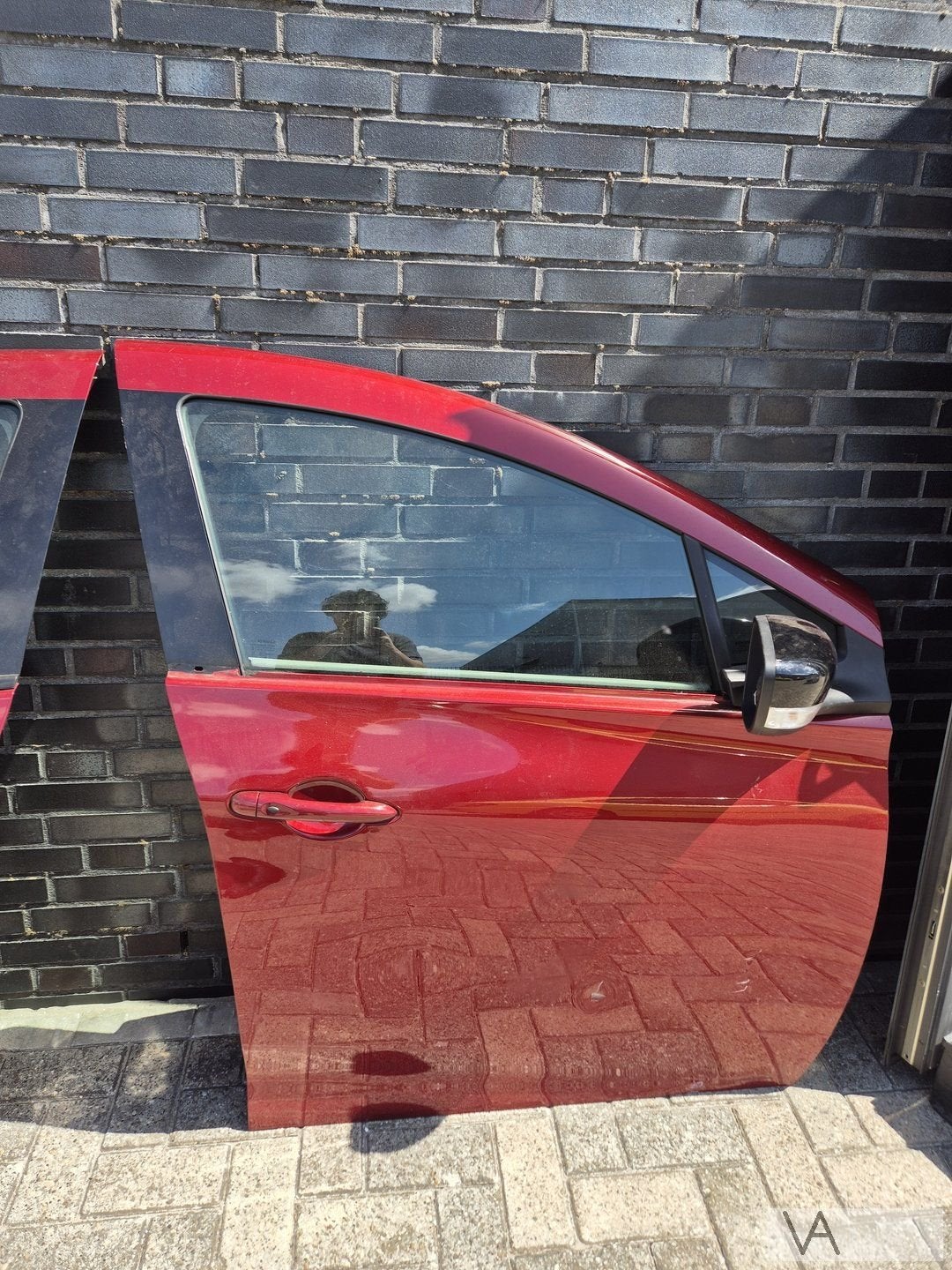 Renault Zoe 2012 - 2020 deur portier rechts voor compleet, Gebruikt, -, -, Ophalen of Verzenden