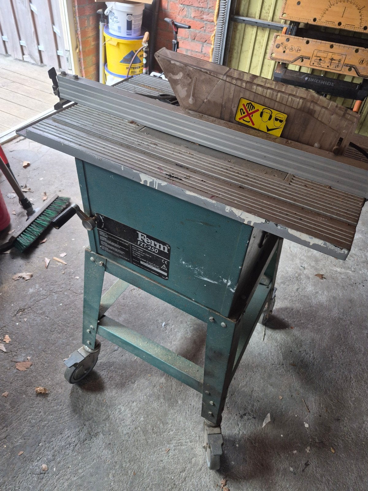 zaagtafel, Ophalen, Gebruikt, Cirkelzaag, Ferm