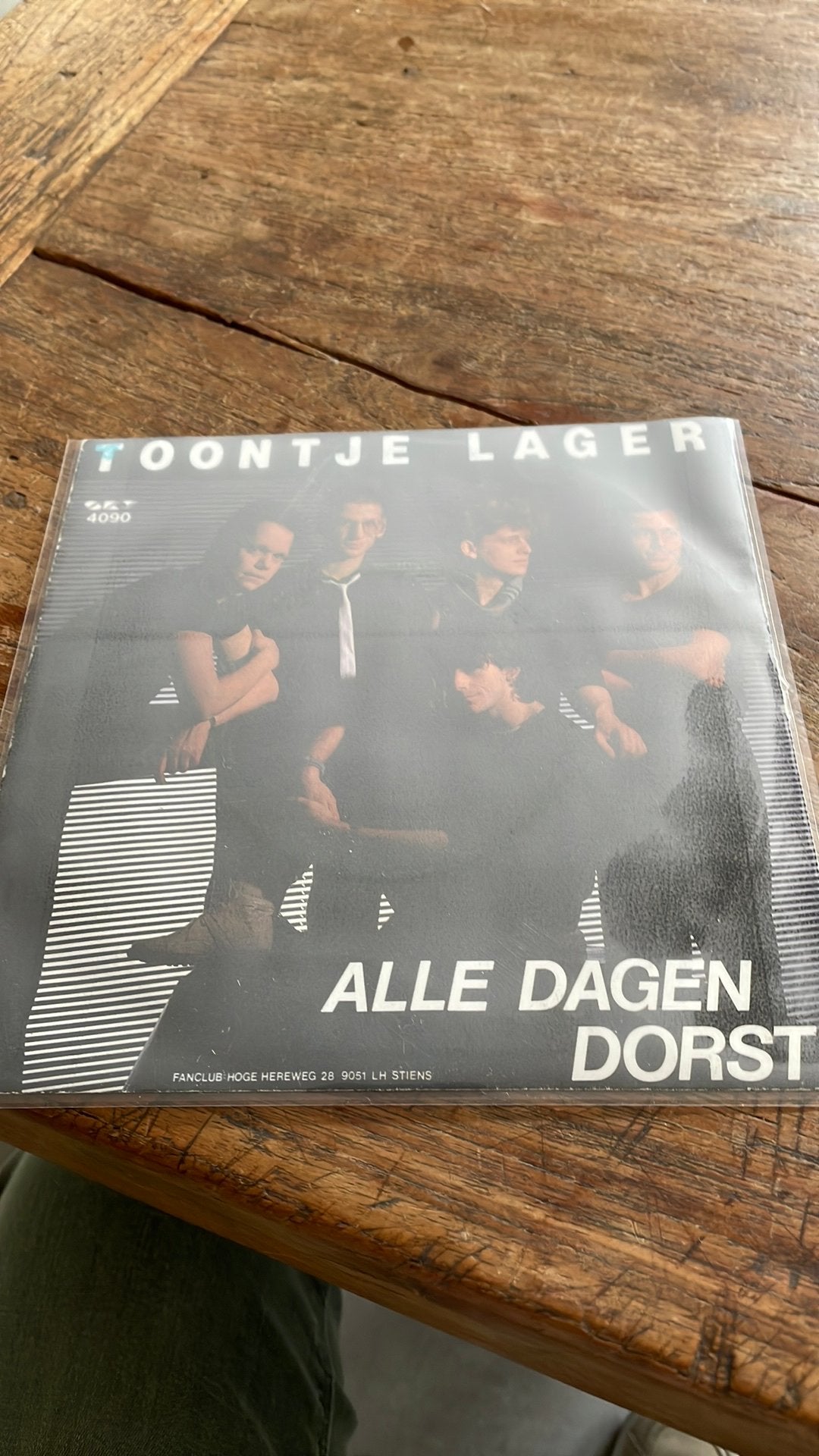 Toontje Lager - Alle dagen dorst, Verzenden, 7 inch, Zo goed als nieuw, Overige typen