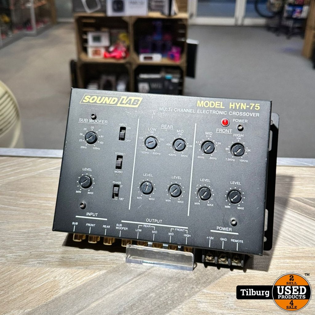 SoundLab HYN-75 Versterker | Met garantie, Flex Ltd., Gebruikt, https://flex.com/contact-us, Nobelstraat 10, 5807 GA Oostrum