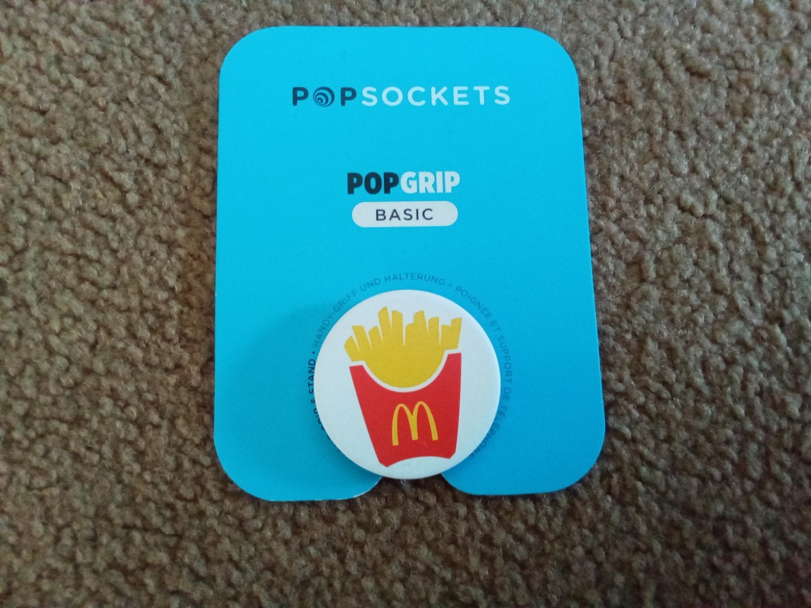MC Donalds Popgrip basic, Ophalen of Verzenden, Nieuw