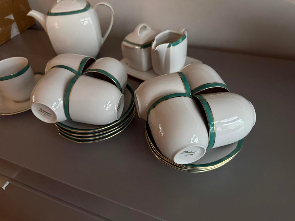 Eschenbach Bavaria koffie/theeservies compleet servies, Antiek en Kunst, Antiek | Servies compleet, Ophalen