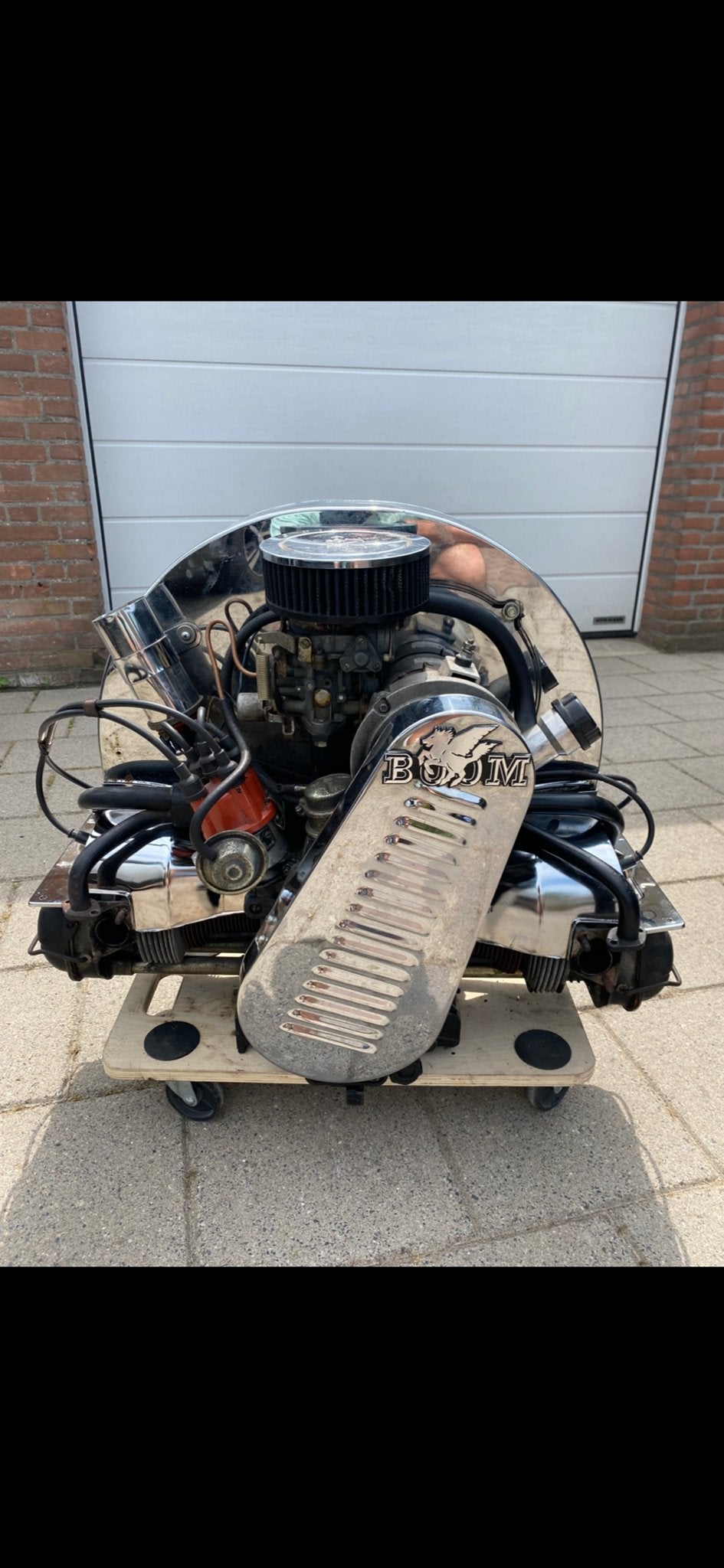 1200 Kever motor compleet met veel chroom, plug & play, Ophalen of Verzenden, Gebruikt, Volkswagen
