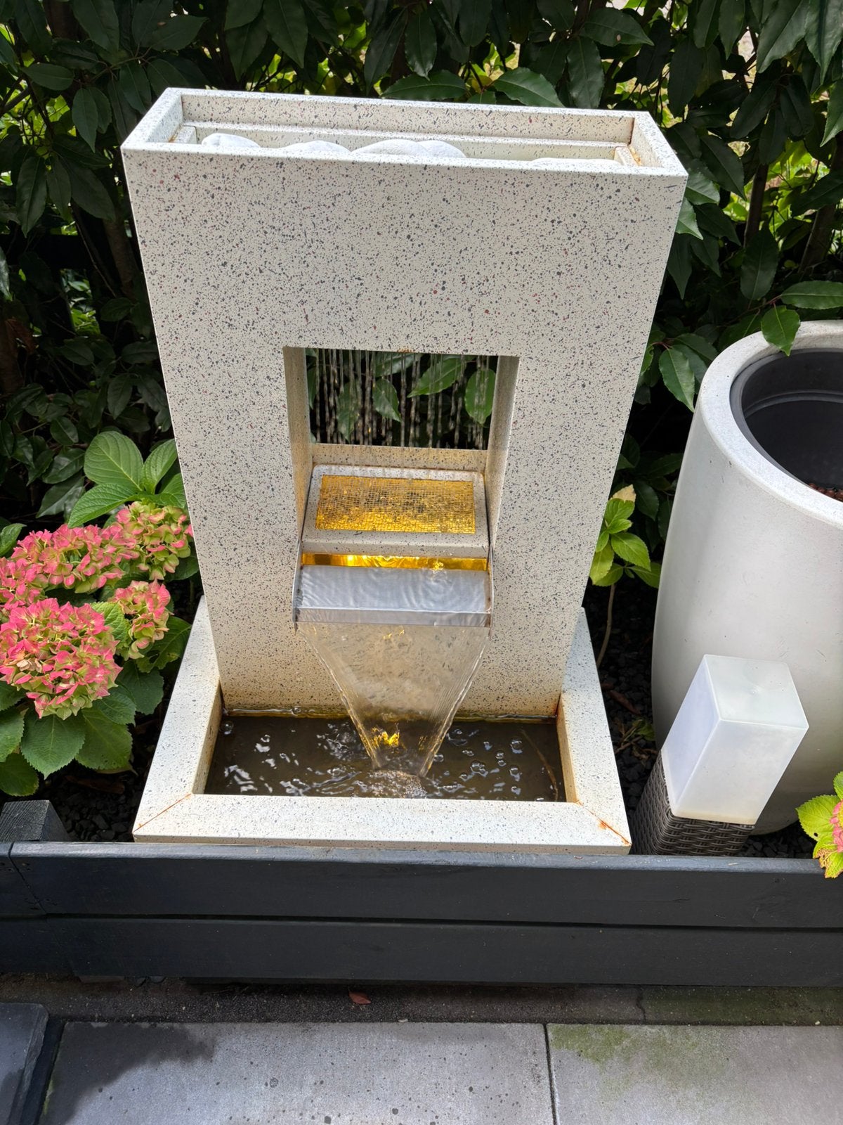 Waterornament, Tuin en Terras, Ophalen, Gebruikt, Beton, Waterornament