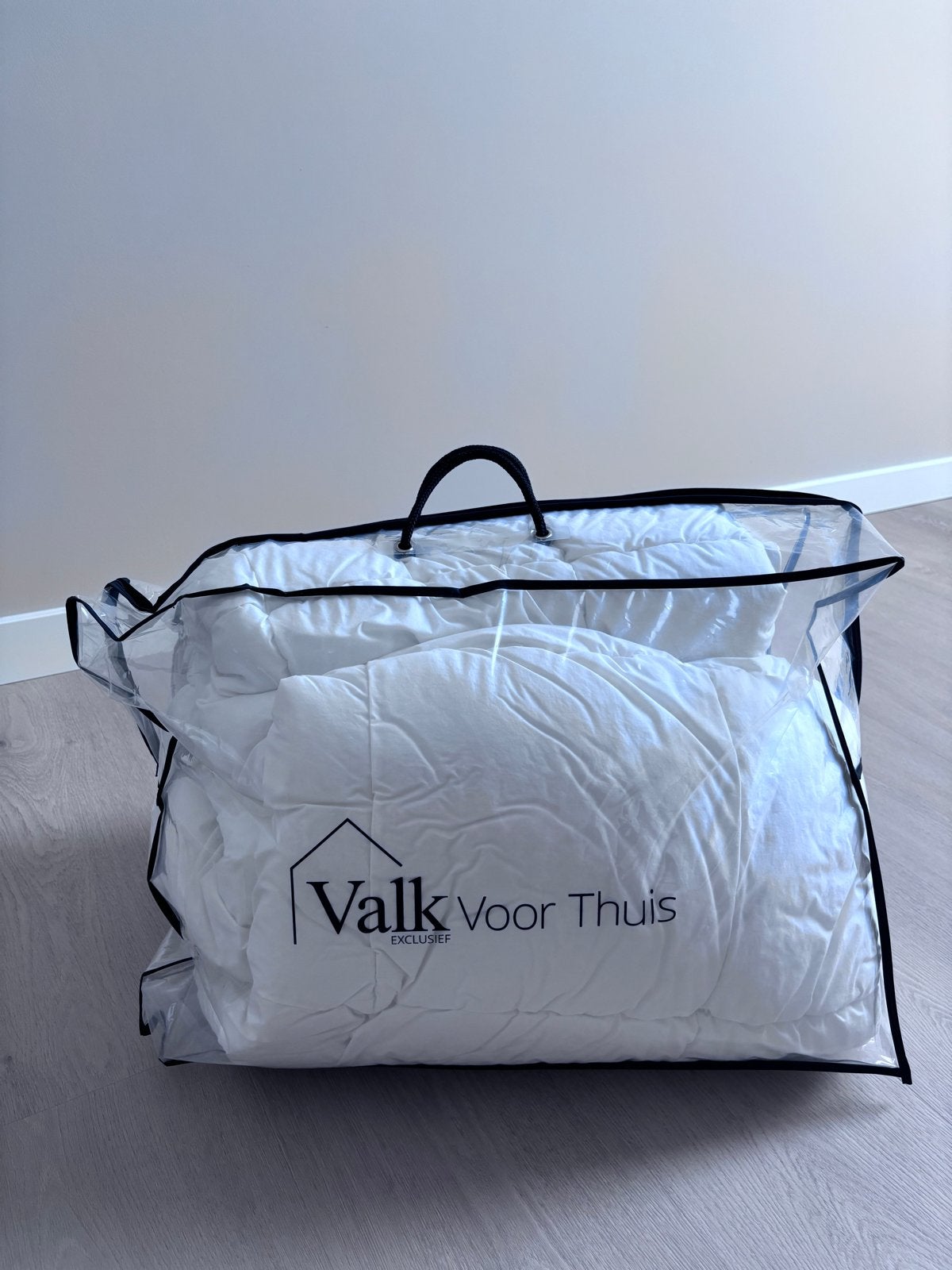 Van der Valk Ecodown dekbed warmteklasse 3 200x200, Ophalen, Wit, Tweepersoons, Overige merken