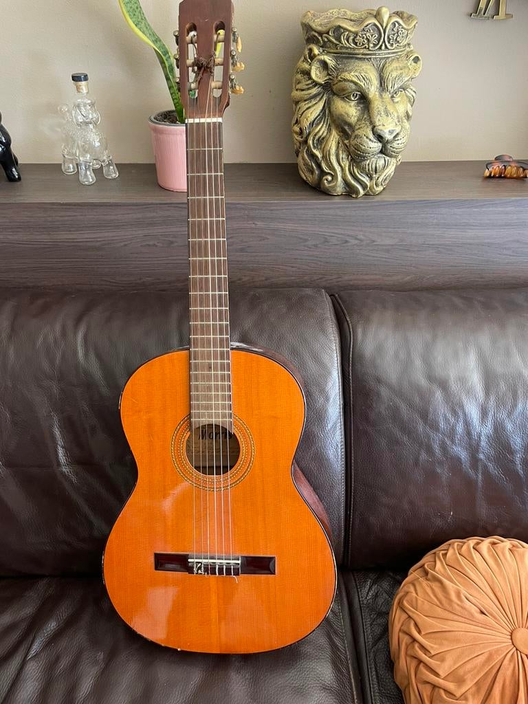 Een morris G 200 akoestisch gitaar, Muziek en Instrumenten, Ophalen, Zo goed als nieuw, Klassieke of Spaanse gitaar