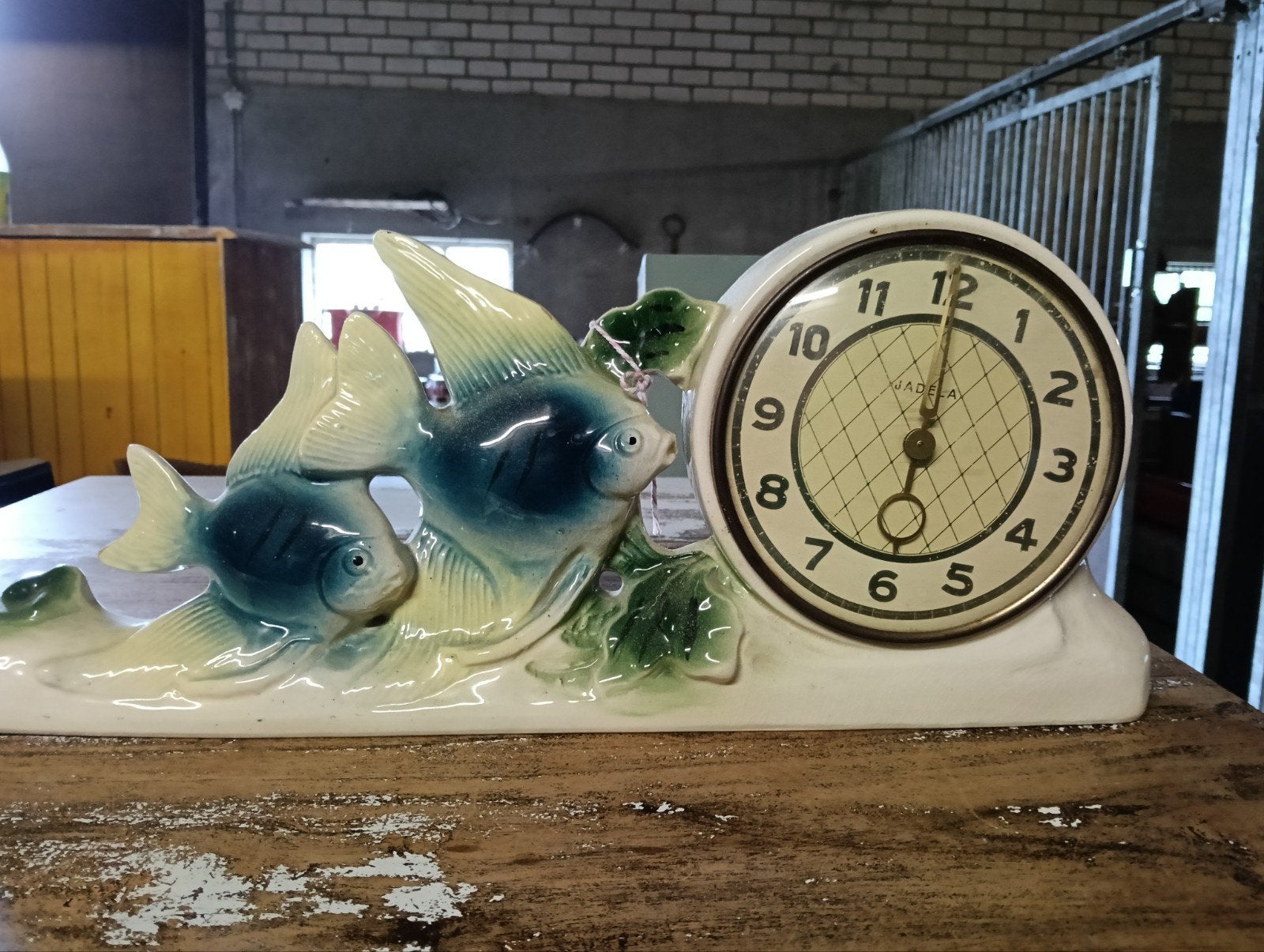 Jaren 50 klok, Antiek en Kunst, Antiek | Klokken, Ophalen of Verzenden