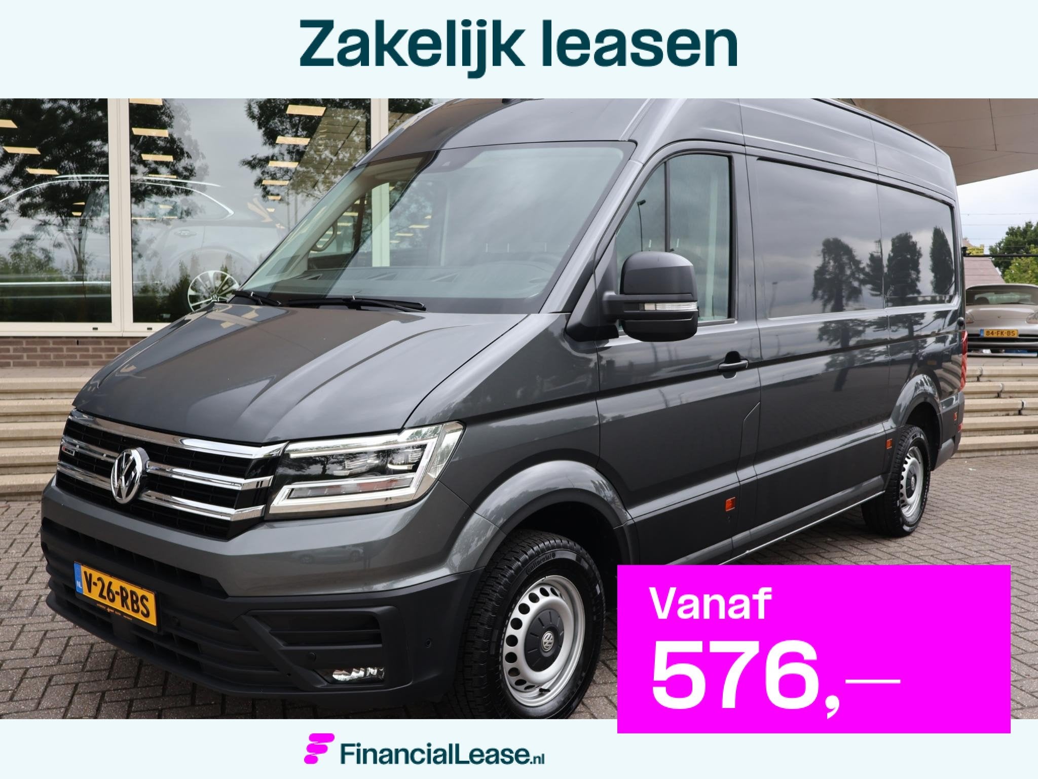 Volkswagen Crafter 35 2.0 TDI 177 PK 4MOTION 4X4 DSG L3H3 +, Automaat, Stof, Gebruikt, 4 cilinders