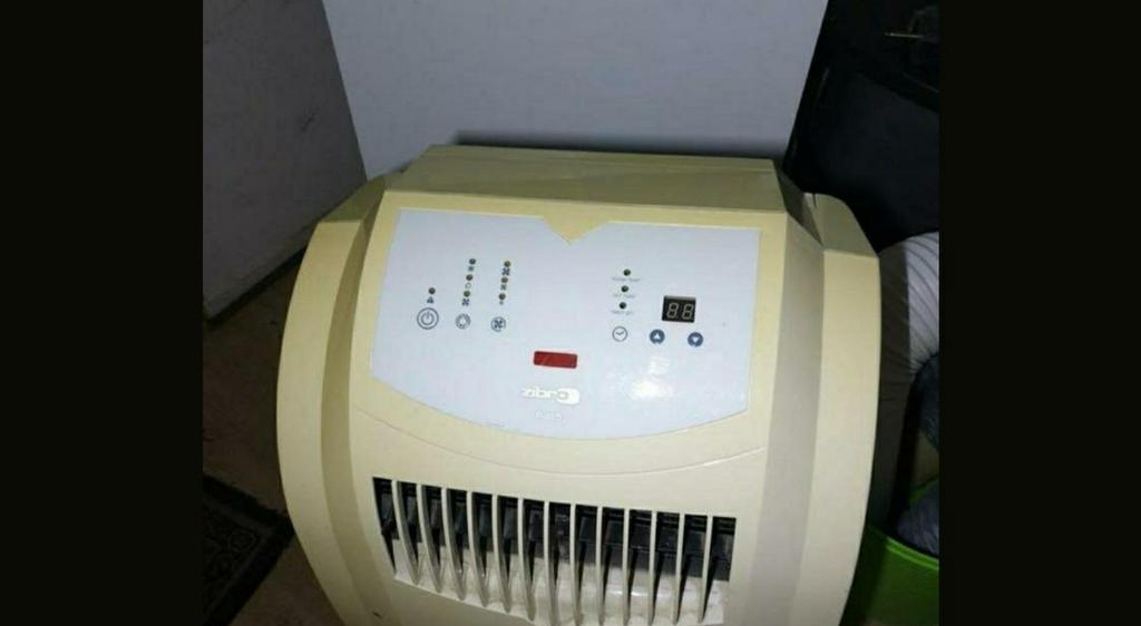 Zibro Mobiele Airco P125 - Koelen en Ontvochtigen, Ophalen, Gebruikt, Minder dan 60 m³, Timer