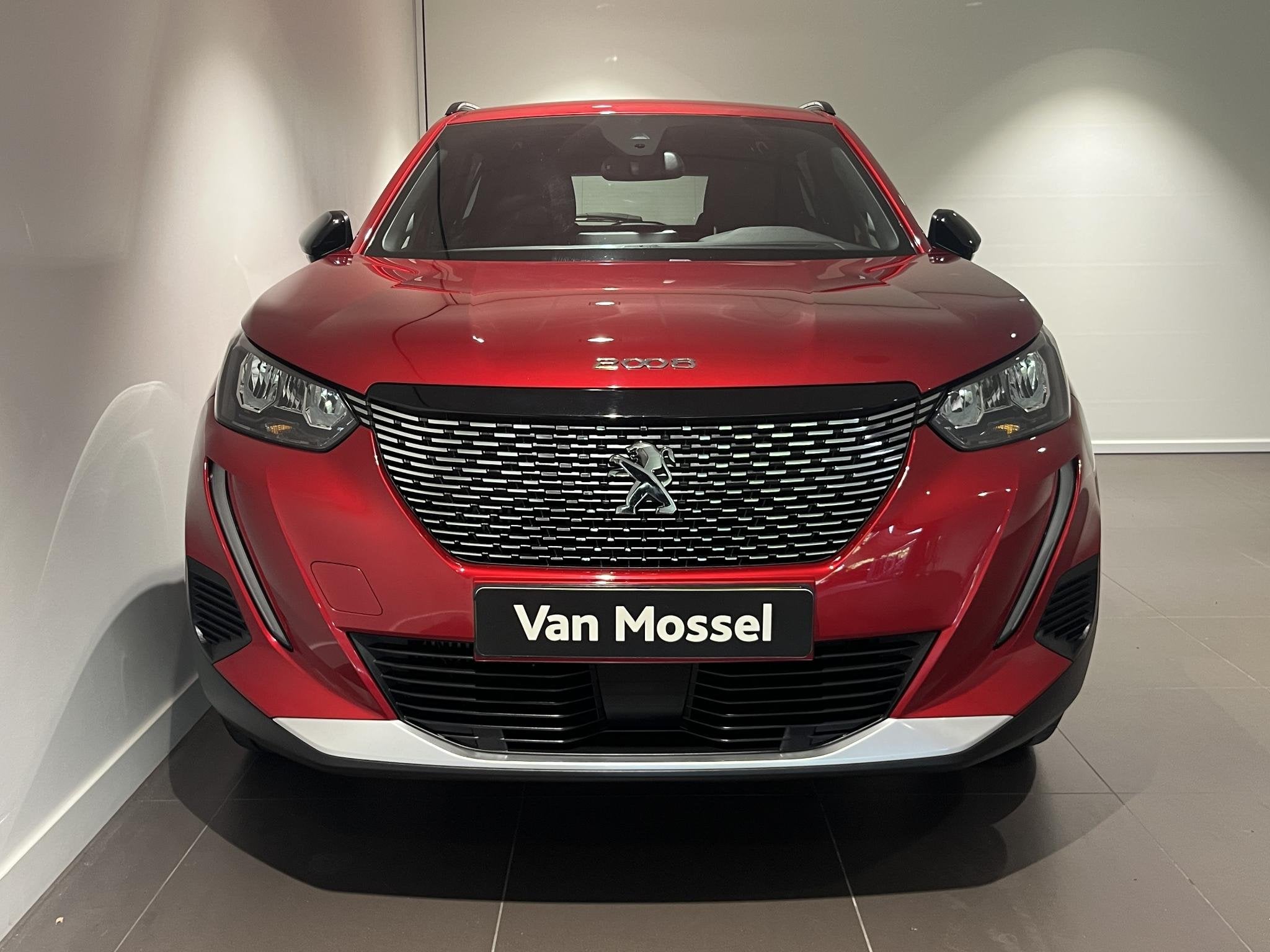 Peugeot 2008 1.2 PureTech Allure Pack, Auto's, 12 maanden, Gebruikt, Euro 6, Leder en Stof