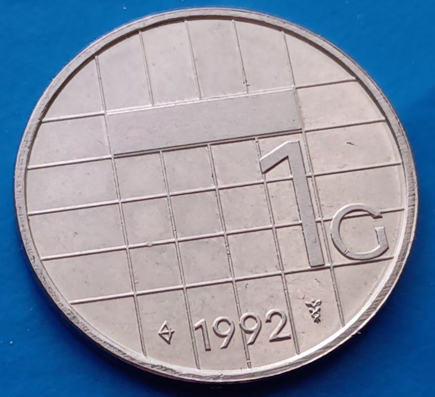 1 gulden 1992 - Beatrix, Postzegels en Munten, Munten | Nederland, Verzenden, Koningin Beatrix, 1 gulden, Losse munt
