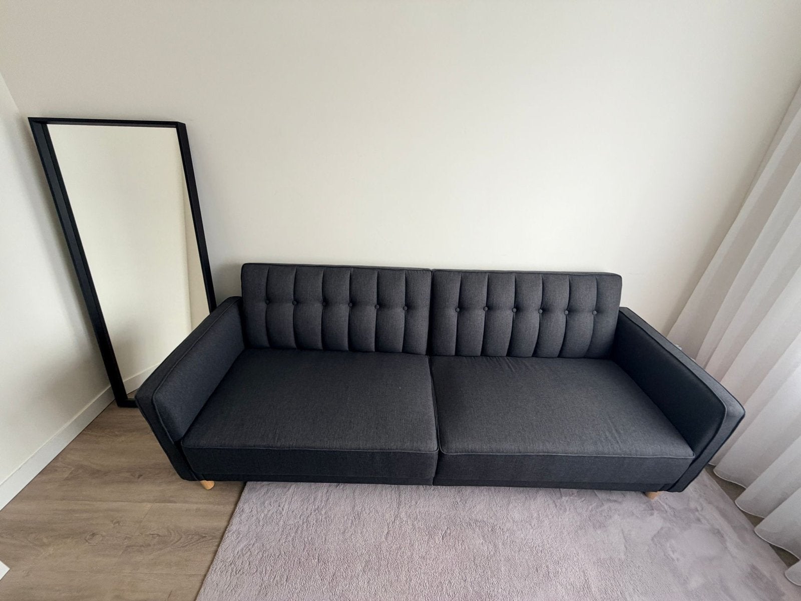 ZGAN JYSK 2-zits slaapbank - Toftlund model, Ophalen, Tweepersoons, 75 tot 100 cm, Zo goed als nieuw