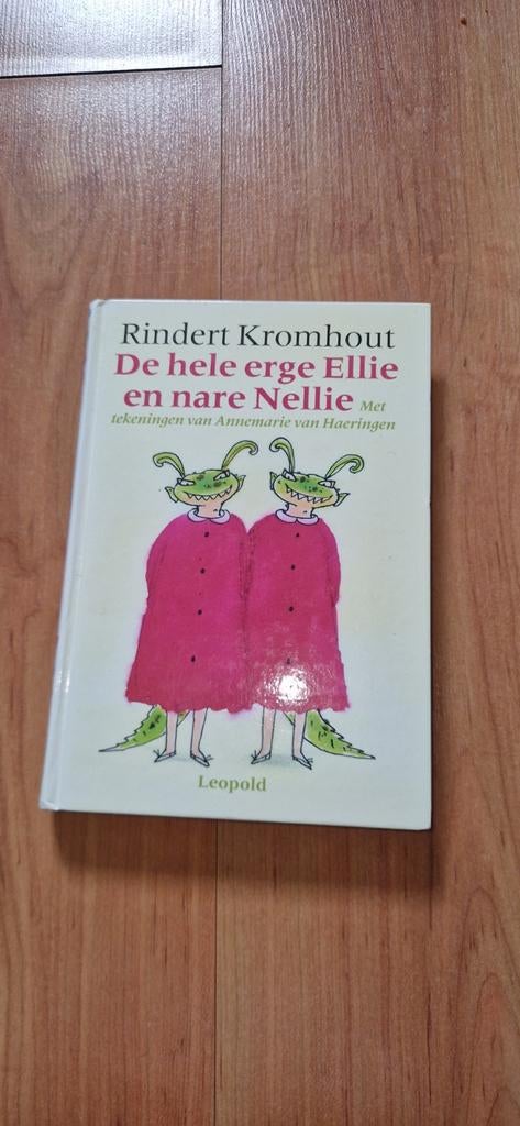 De hele erge Ellie en nare Nellie - Rindert Kromhout, Boeken, Ophalen of Verzenden, Gelezen, Rindert Kromhout, Fictie algemeen