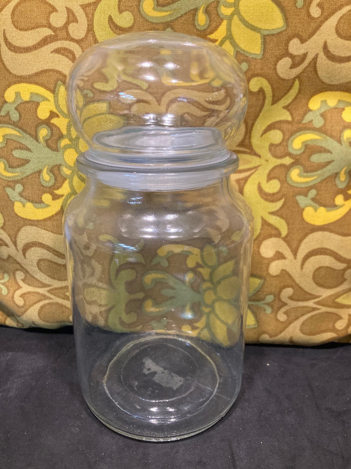 Vintage glazen stopfles (170425), Ophalen of Verzenden