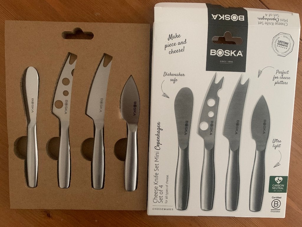 BOSKA kaas messenset  (nieuw), Ophalen of Verzenden, Nieuw